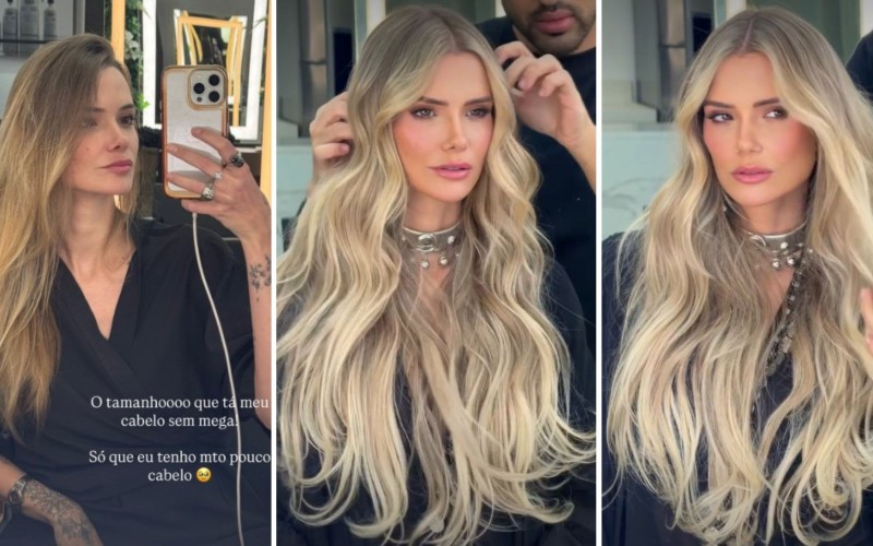 Marcela Mc Gowan muda o visual para o casamento