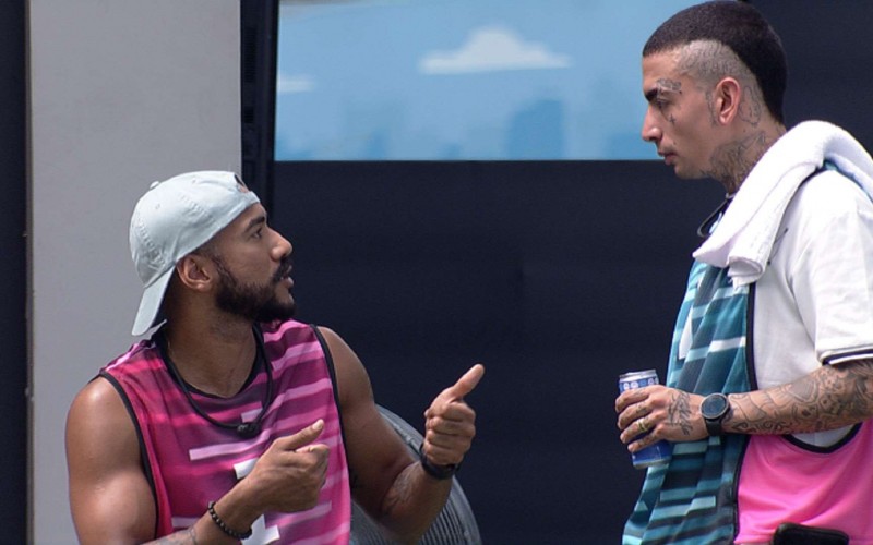 MC Guimê conversa com Ricardo sobre jogo no BBB 23