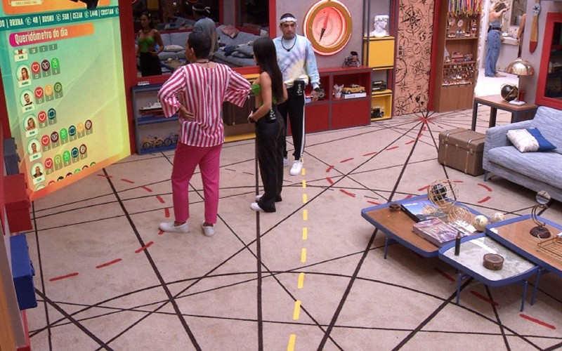 MC Guimê e Larissa avaliam o Queridômetro do BBB 23