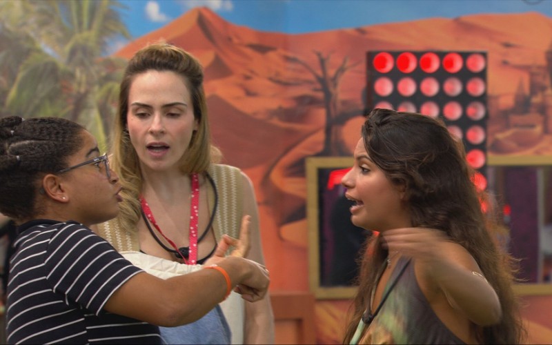 Milena e Gabriela discutem após Sincerão: 