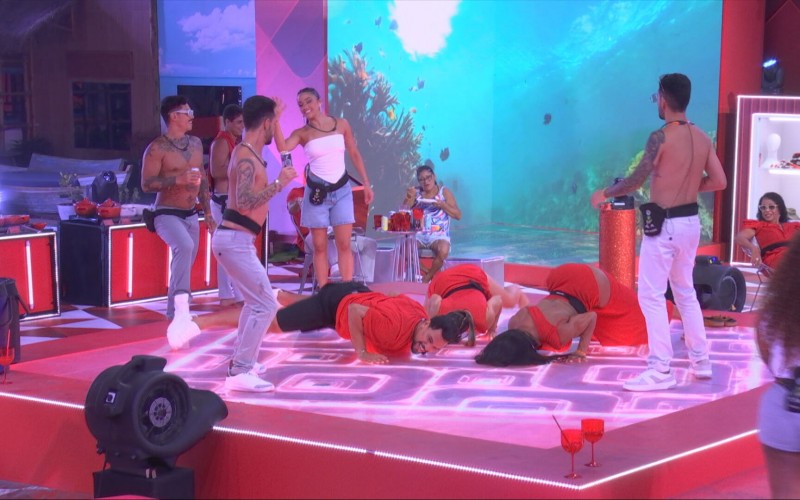 Na Festa do BBB 25, brother e sisters dançam 