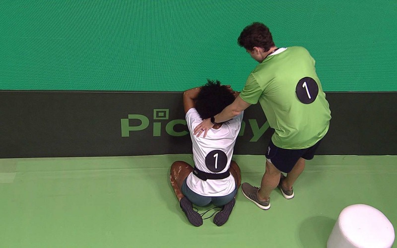 Natália chora após desclassificação da Prova do Anjo PicPay