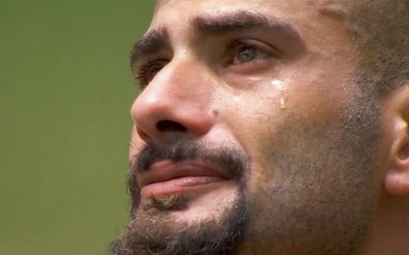 Nizam chora com eliminação de Rodriguinho do BBB 24