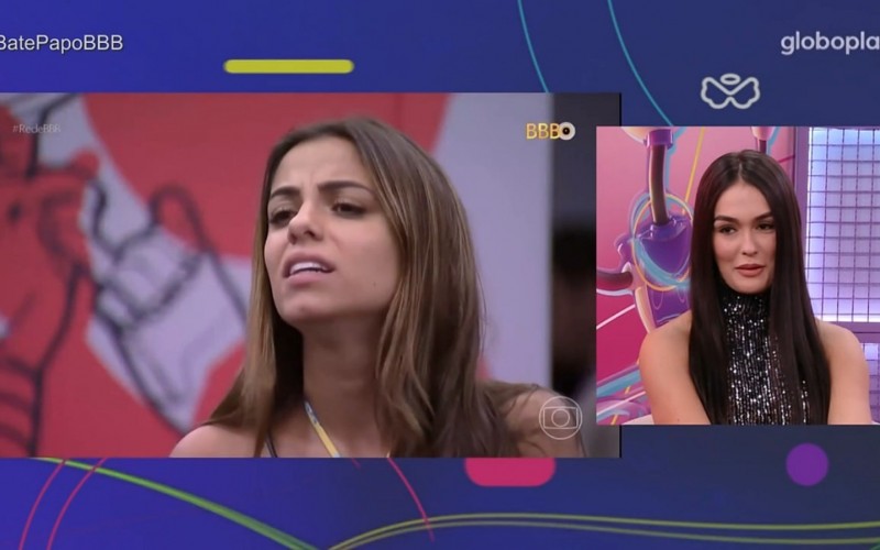 No Bate-Papo BBB, Larissa manda recado para Key Alves