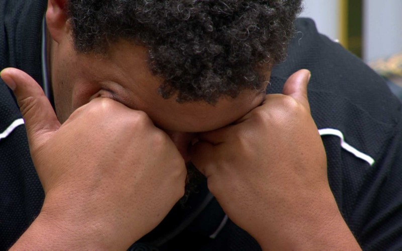 No Paredão, Babu Santana tem crise de choro no BBB 26