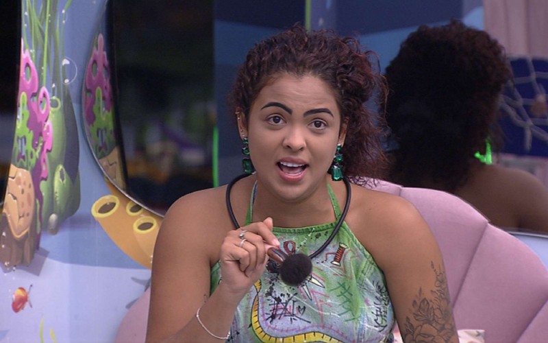 Paula brinca com Cristian no BBB 23: 