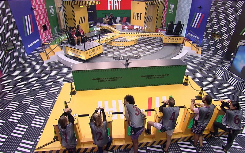 Prova do Líder Fiat completa 7 horas de duração no BBB21