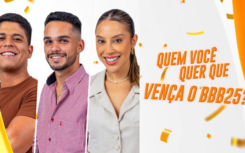 Quem vai vencer o BBB 25 hoje (22)?