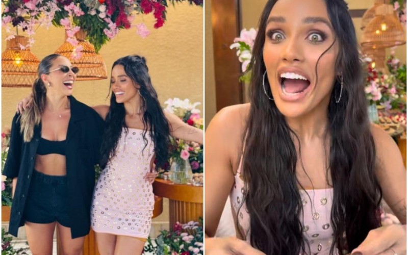 Renata dá presentão a Eva para 