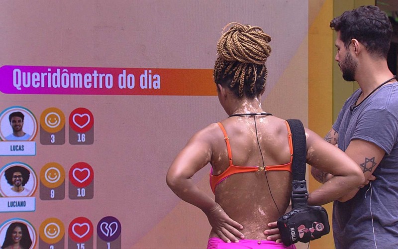 Rodrigo aconselha sister: ‘Você tem que dosar o que você fala’