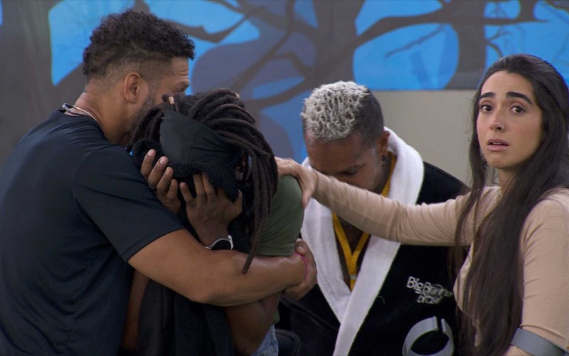 Rodriguinho chora após Eliminação de Vinicius