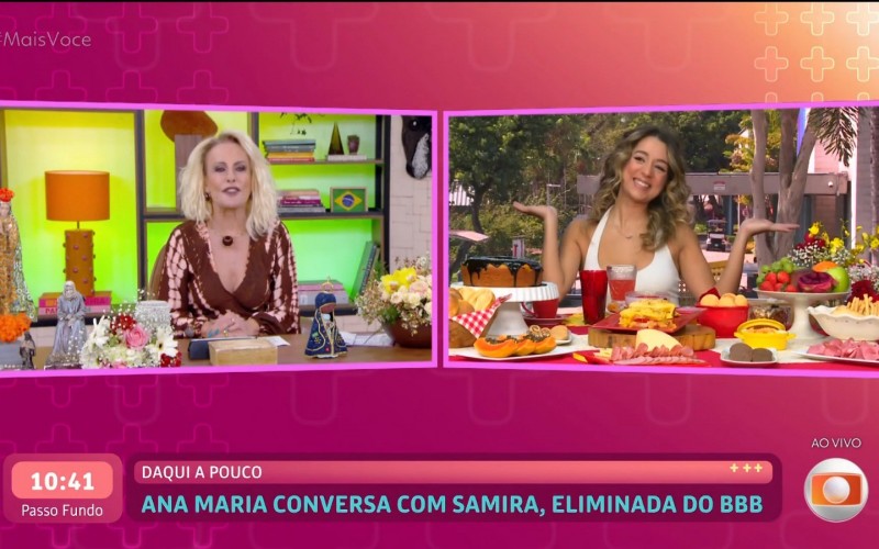 Samira brinca sobre ter namorado: 