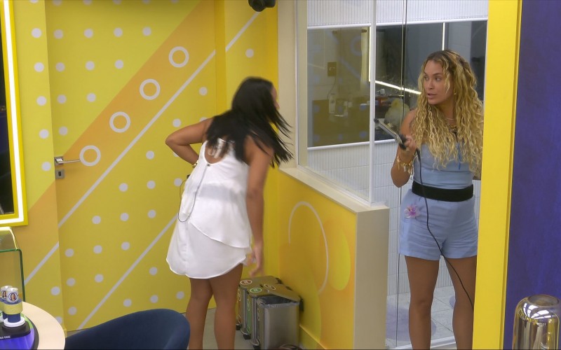 Sarah Andrade avalia Leandro: 