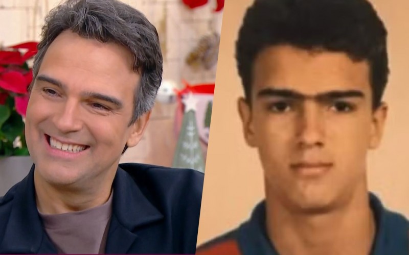 Tadeu Schmidt fala sobre mudanças em seu visual: 