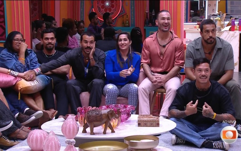 Veja como foi formado o 4º Paredão do BBB 25
