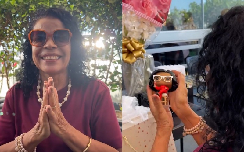 Vilma recebe presente inusitado de fãs do BBB 25