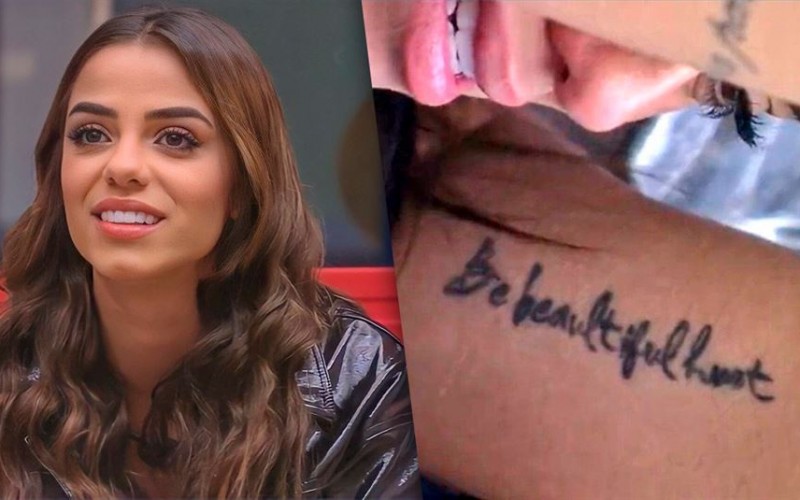 Web repara erro em tatuagem de Key Alves; veja!