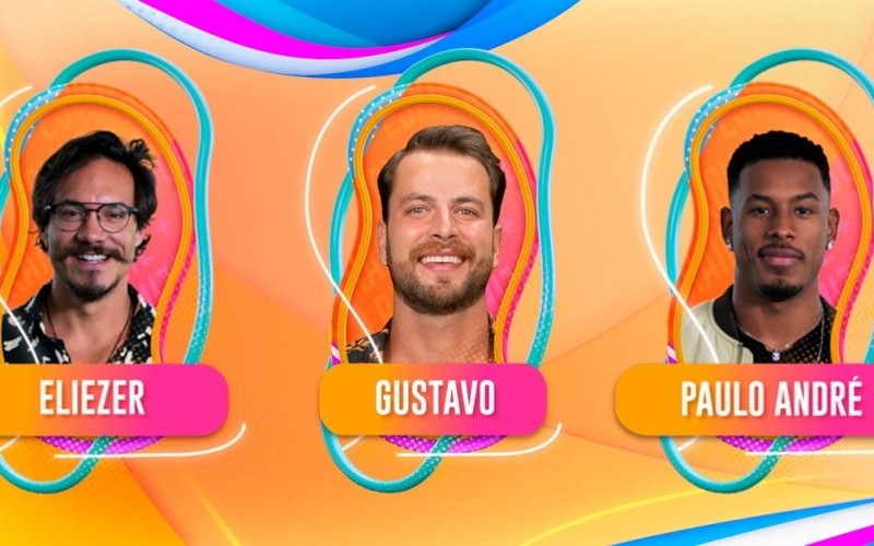Enquete BBB22: Eliezer, Gustavo e Paulo André estão no paredão; vote em quem você quer que saia!