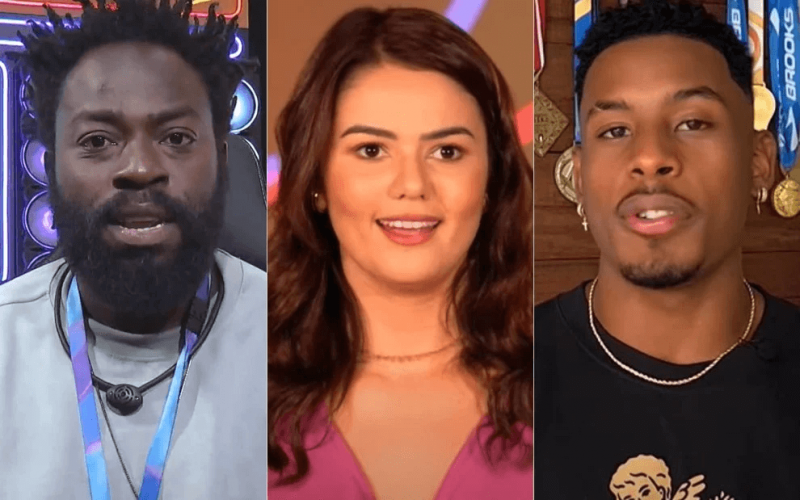 ENQUETE BBB22: Eslovênia, Paulo André ou Douglas Silva, quem deve ser eliminado(a)?