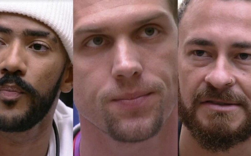 Enquete BBB23 - Ricardo, Cristian e Fred estão no paredão; vote em quem você quer que saia!