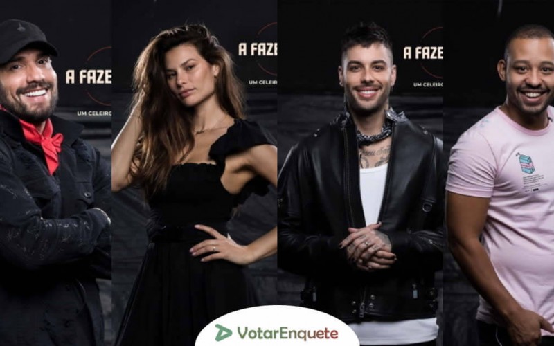 Enquete A Fazenda 13: Bil, Dayane, Gui Araujo e Mussunzinho estão na roça