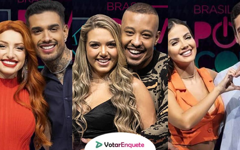 DR + Votação Enquete Power Couple 2022 R7: quem deve ficar?