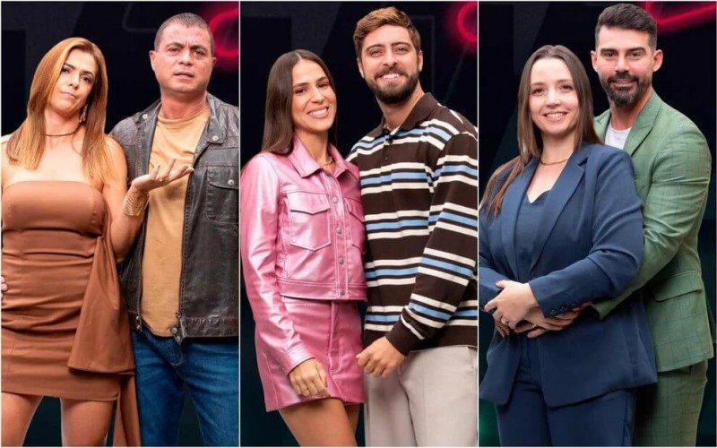 Enquete Power Couple 7: Dhomini, Eike e Radamés estão na D.R.; vote para salvar