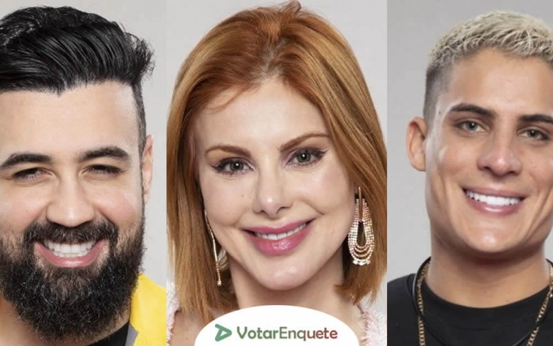 Enquete Votação 1ª Roca A Fazenda 14: Bruno x Déborah x Tiago, estão na roça, quem fica?