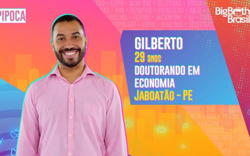 Gilberto é participante do BBB21; conheça!