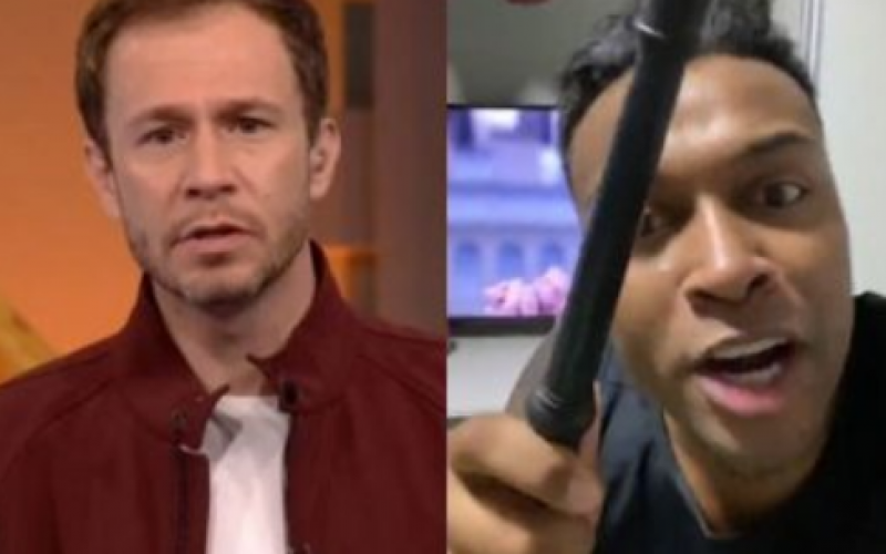 Nego Di “ameaça” Tiago Leifert por discurso no BBB 21