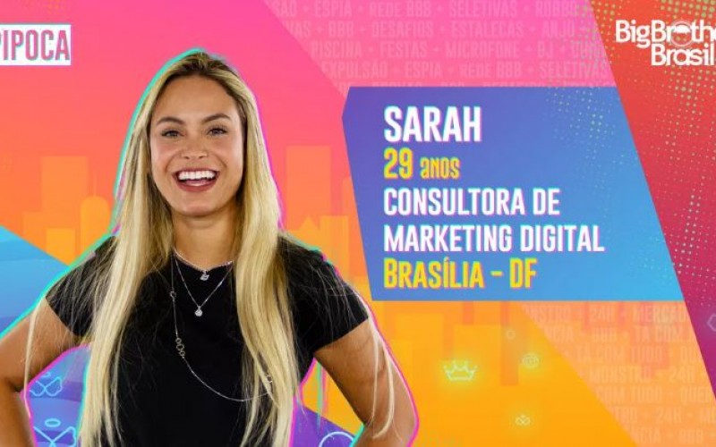 Sarah é participante do BBB21; conheça!