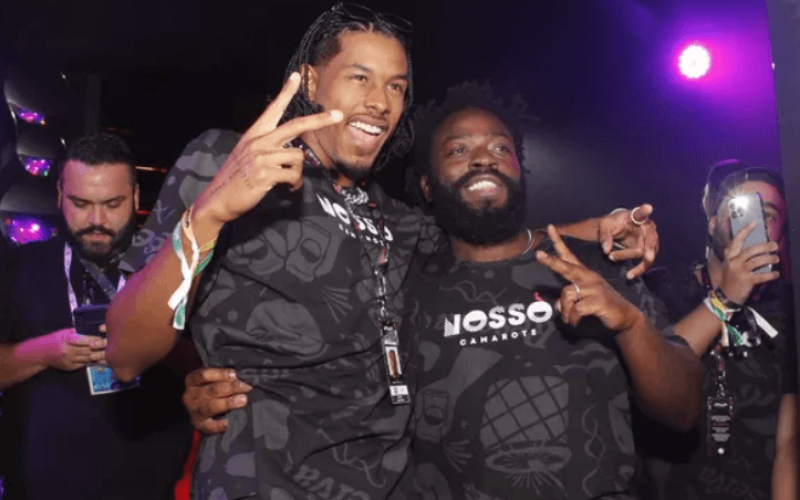 Scooby, PA, Jade, DG, Eslô e Lucas: time do BBB22 curte Sapucaí em peso