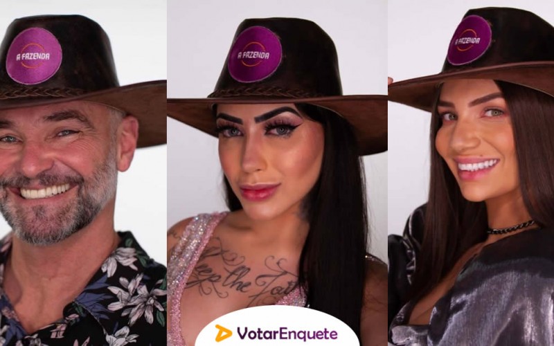 Enquete ‘A Fazenda 12’ – Mateus, Mirella ou Stefani: Quem Fica?