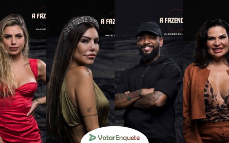 Vote na primeira 1ª Roça da Fazenda 13!