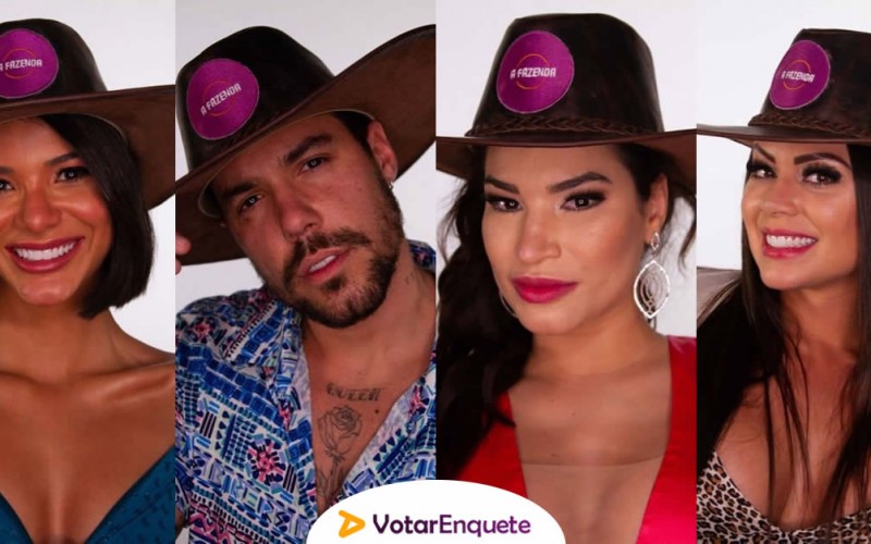 Vote na sétima 7ª Roça da Fazenda 12!