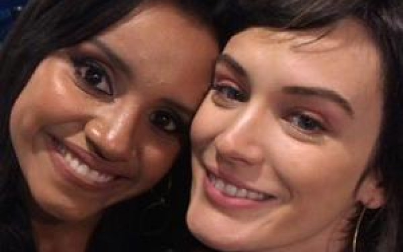 Encontro de Claras! Gleici grava "Outro Lado do Paraíso" e tieta Bianca Bin