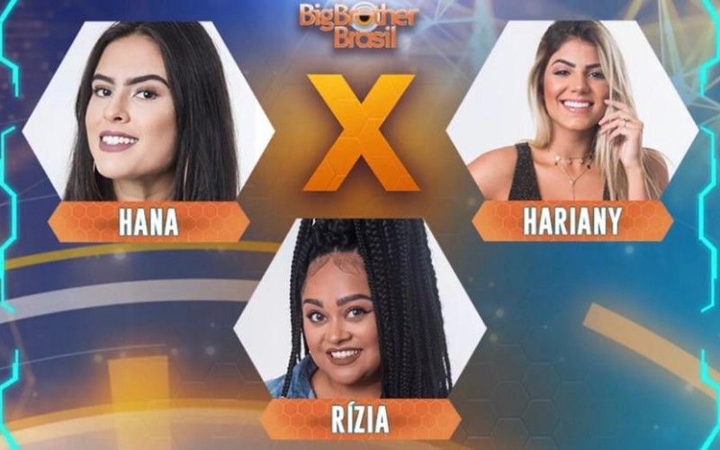 Hana, Hariany e Rízia estão no Paredão do BBB19