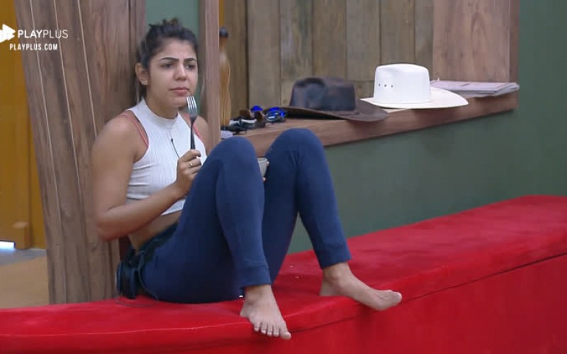 Hariany Almeida diz que chorou no domingo por raiva e desespero