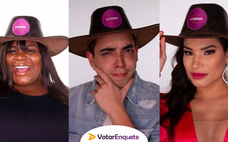 Jojo Todynho, Lucas Maciel e Raissa Barbosa formam a 9ª roça