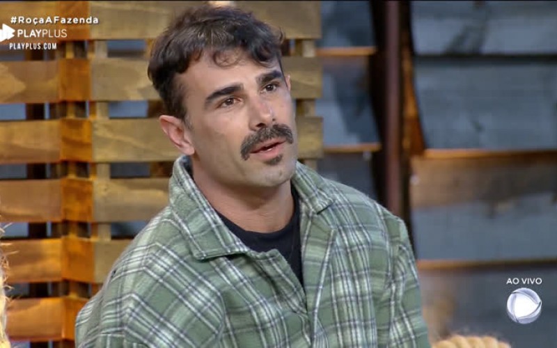 Jorge se coloca na Roça para não prejudicar peões de sua equipe