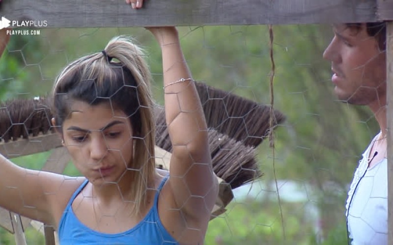 Lucas diz pra Hari que eles ainda vão namorar e peoa discorda