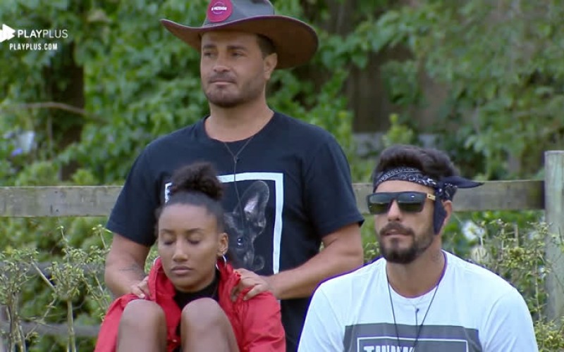 Lucas e Diego se estranham durante atividade: 