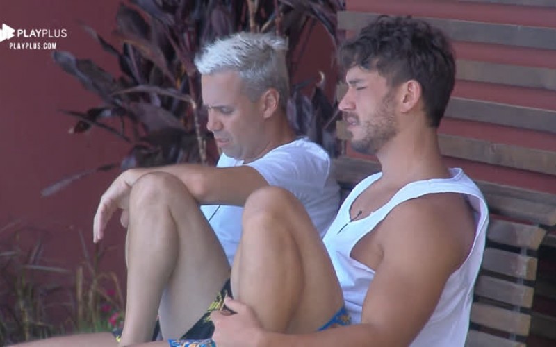 Lucas fala sobre votação com Viny: 