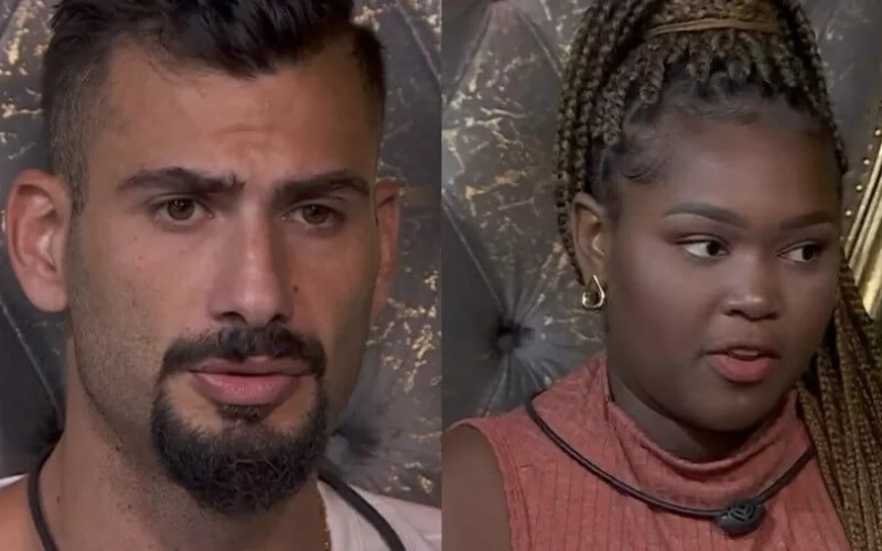 Nizam e Raquele são os mais votados da casa e estão no 4º Paredão