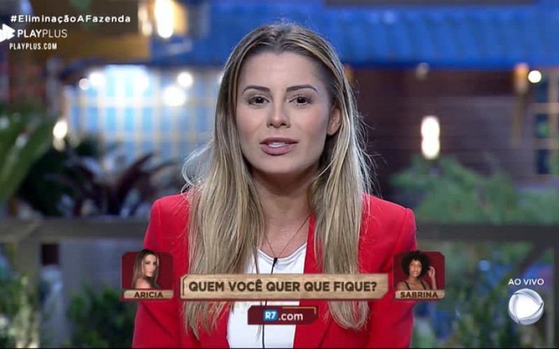 Na Roça, Aricia e Sabrina pedem votos ao público pela última vez