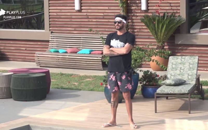 Na Roça, Diego Grossi reflete sobre uma possível saída do reality