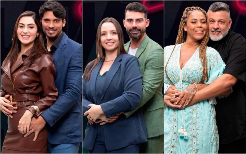 Parcial Power Couple: Francine, Radamés e Silvia estão na D.R.; votação