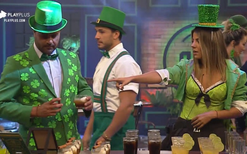 Peões curtem noite irlandesa em festa de A Fazenda 11