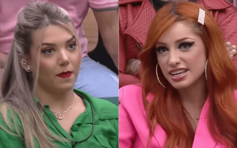 Karol provoca Brenda após barraco no Power Couple 2022: 