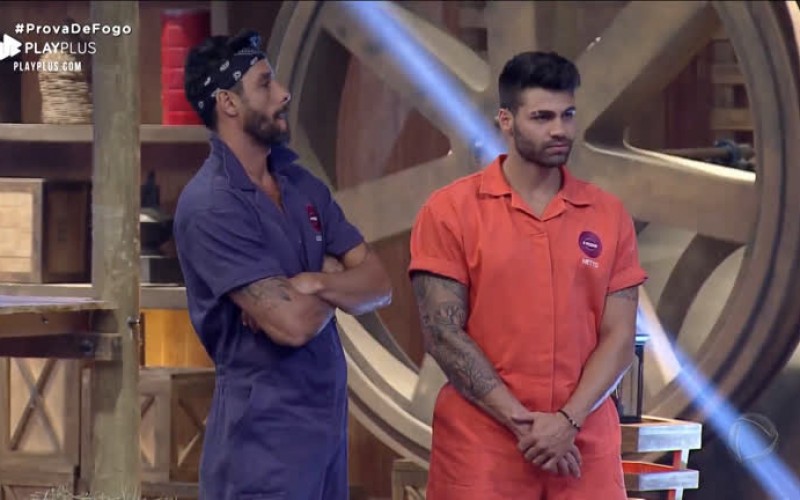 Prova de Fogo: Netto leva a melhor sobre Diego em disputa tensa